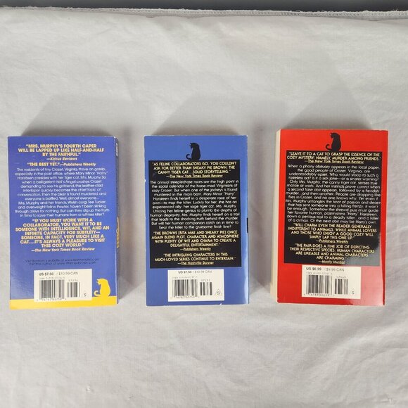 LOT OF 3 Rita Mae Brown and Sneaky Pie Brown Paperback Mystery Series Books 4-6 - Picture 3 of 3